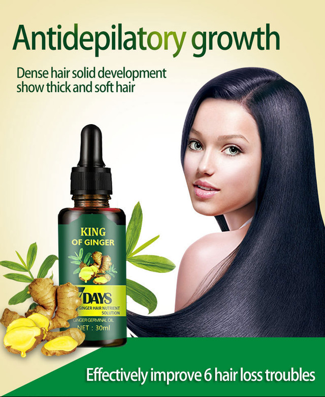 Ginge Oil 7 Days for Fast Hair Growth 6 Nos - photo 4
