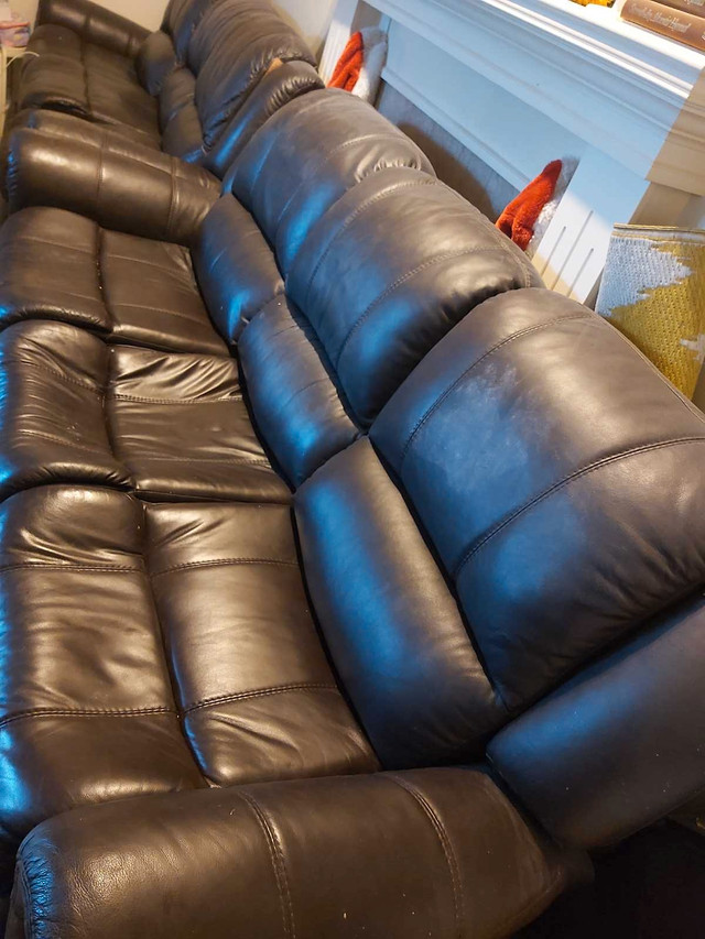 Free Soft Leather Couch