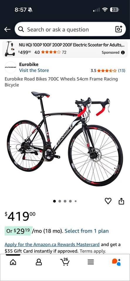 Eurobike road bike