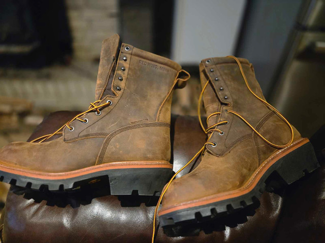 Red Wing 2219 LoggerMax Waterproof Boots - Size 11.5D - photo 2