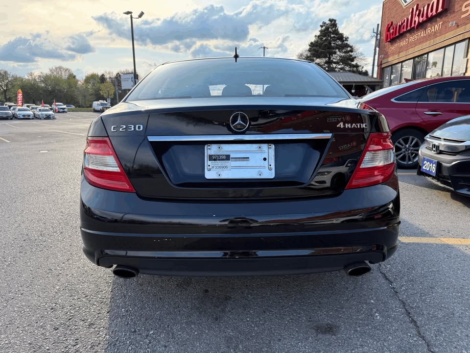 2009 Mercedes-Benz C-Class 4dr Sdn 2.5L 4MATIC - photo 2