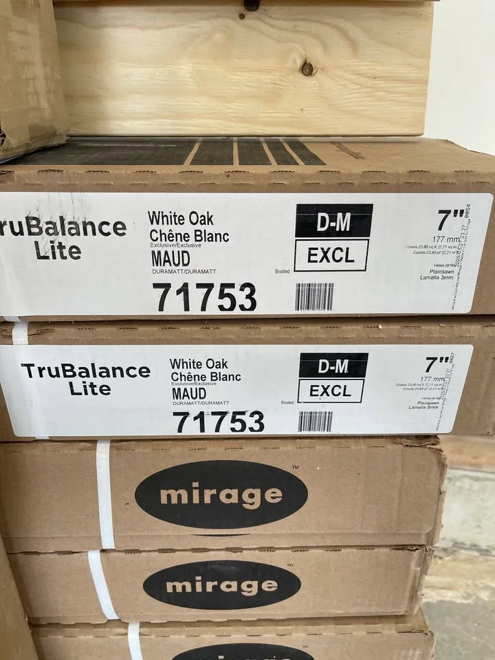 NEW Mirage White Oak Engineered Hardwood - 5 Boxes image indicator(2)