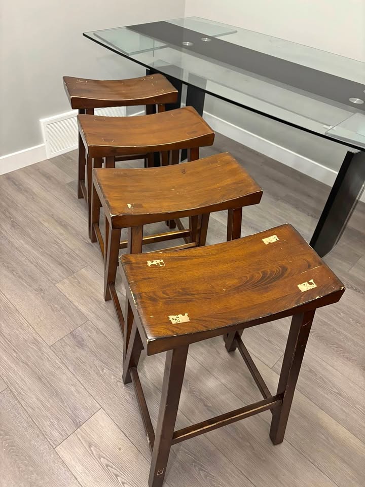Vintage wood chairs