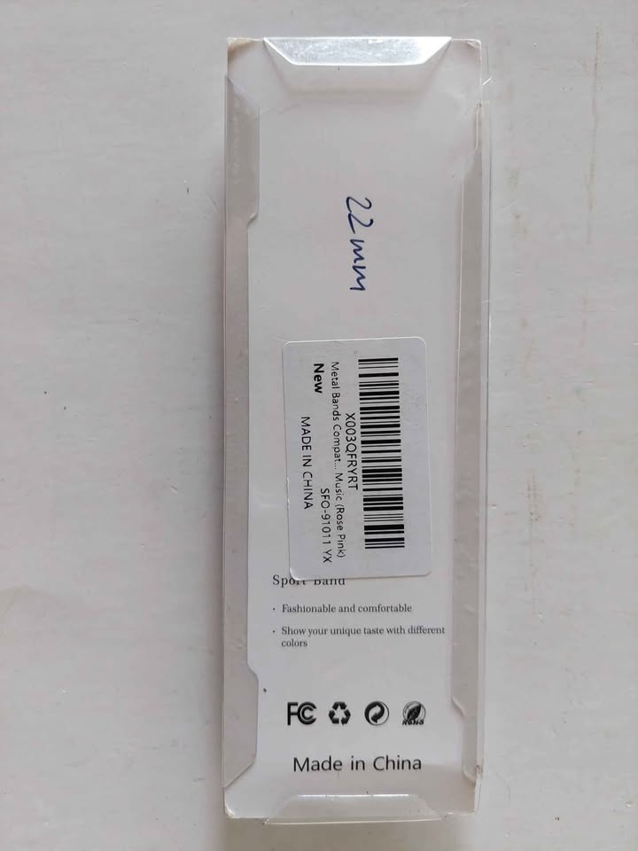 Metal watch band 22mm - photo 2