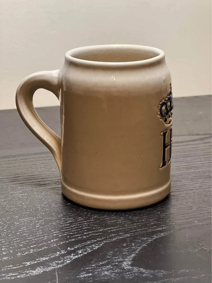 Hofbräuhaus Stein - Gray & Cobalt Stoneware Mug image indicator(2)