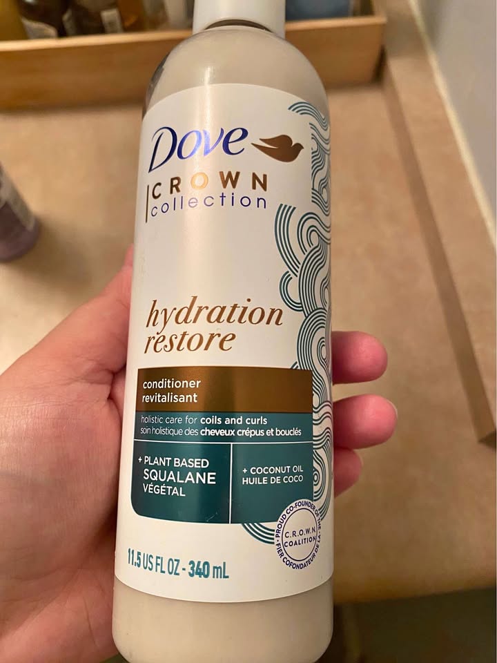 Dove conditioner for curls