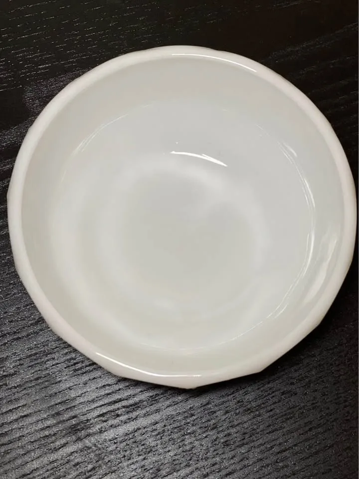 Westmoreland Paneled Grape Milk Glass Bowl image indicator(4)