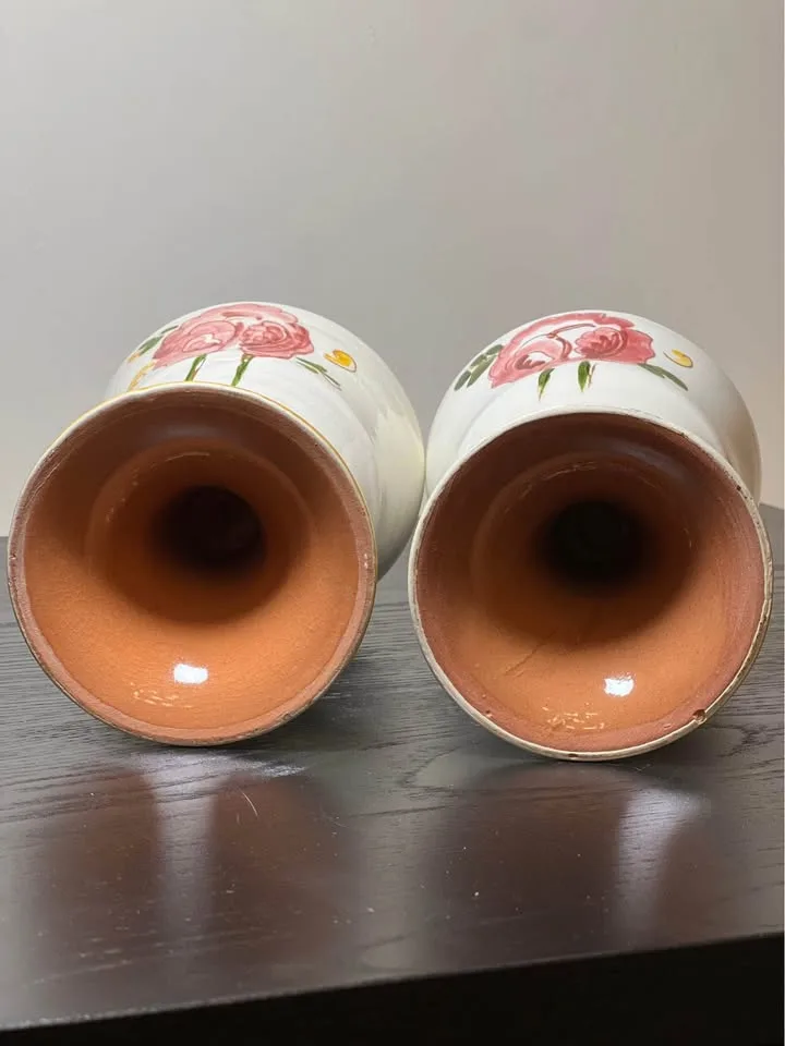 Vintage Stangl Wild Rose Goblets image indicator(4)