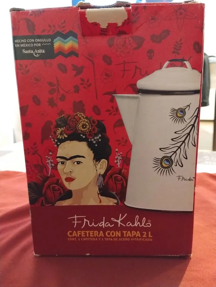 New Frida Kahlo cafetera ( Pot Kettle ) image indicator(7)
