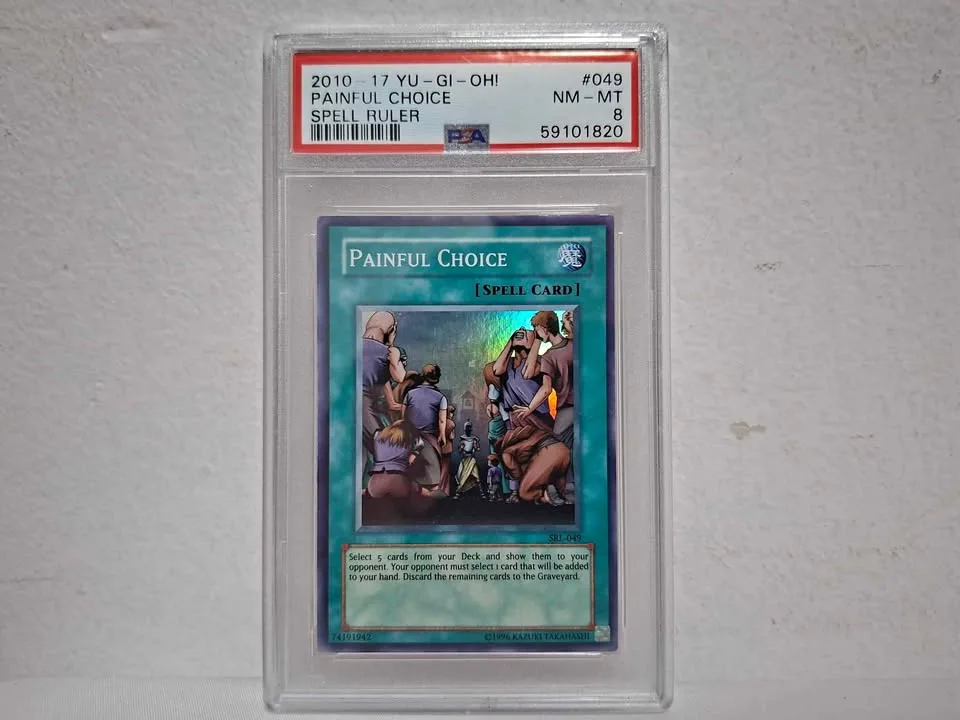 PSA 8 Painful Choice YuGiOh 2010 thumbnail
