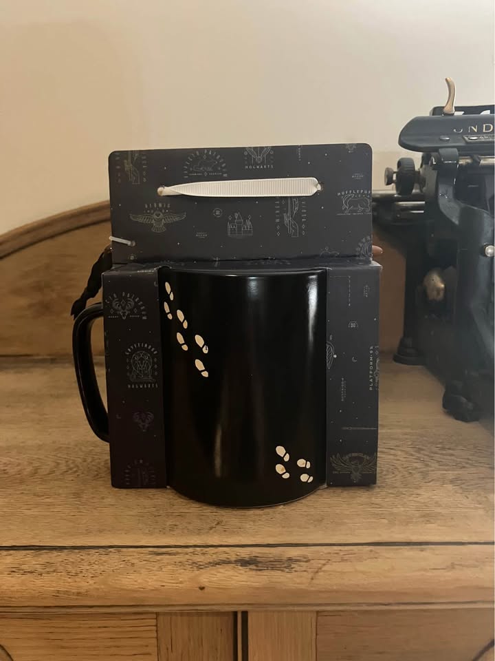 Rae Dunn Harry Potter Marauder’s Map Mug With Wand - photo 4