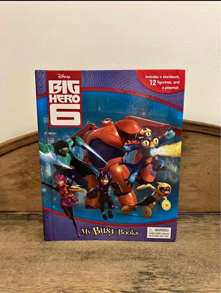 Disney Big Hero 6 My Busy Book