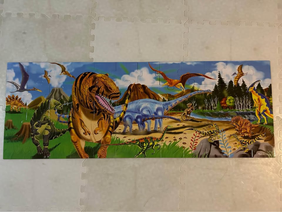 Melissa & Doug Land of Dinosaurs Floor Puzzle - photo 2