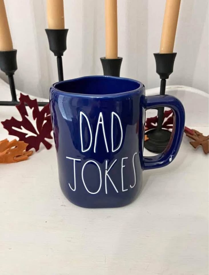 Rae Dunn Dad Jokes Mug