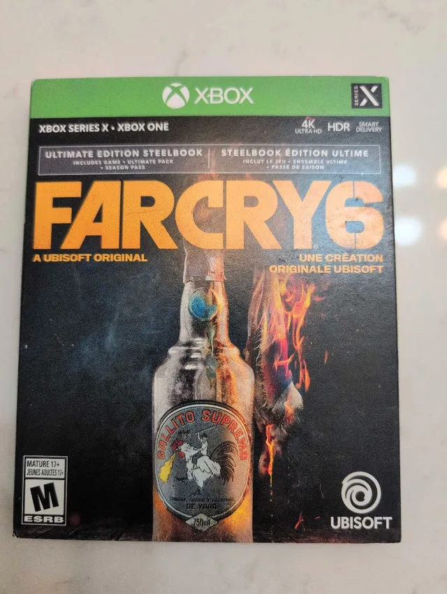 Far Cry 6 Xbox Steelbook