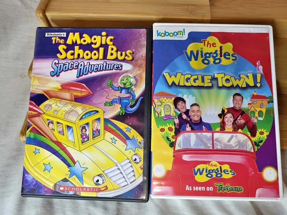 Original Magic School Bus DVD and The Wiggles