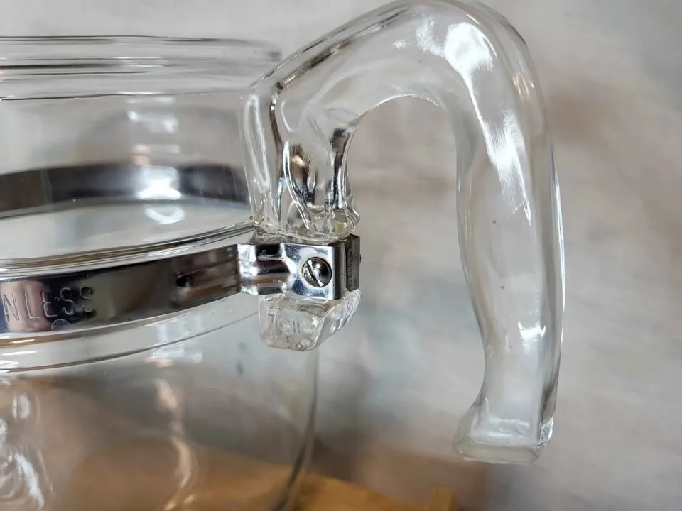 Vintage PYREX Flameware Coffee Pot 4-6 cups 7756-B image indicator(6)