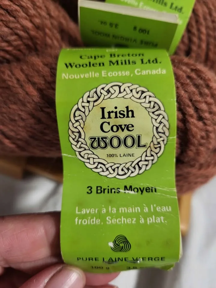 2 Skeins of 100% Wool by Irish Cove Wool image indicator(2)