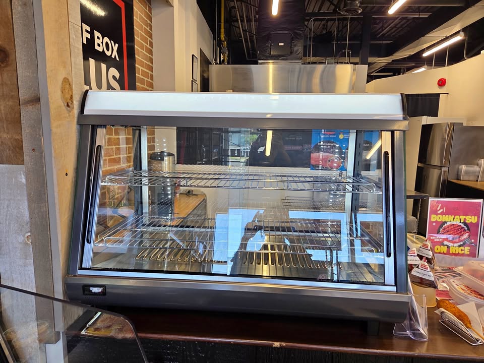 Display Food Warmer - 36inch Commercial Glass