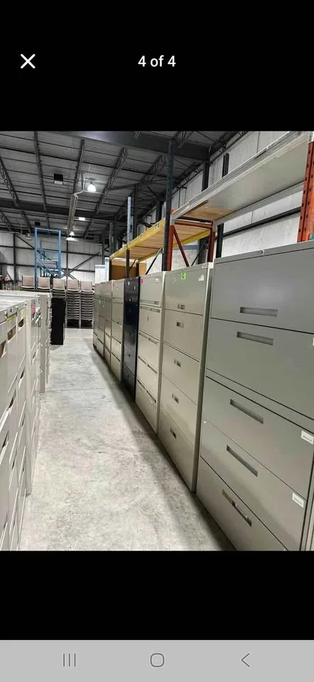 Price Drop on 4 draw lateral filing cabinets!!!! image indicator(3)