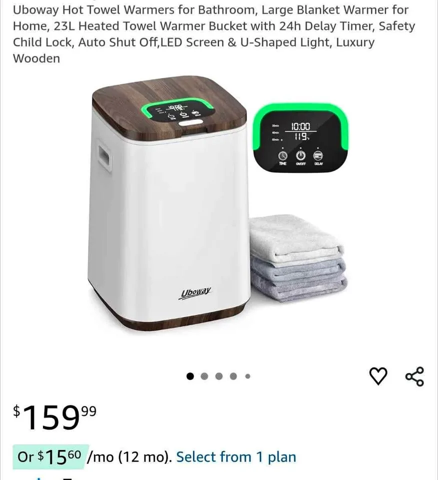 Towel & Blanket Warmer - New