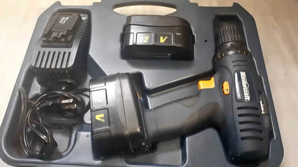 Mastercraft 12V cordless drill kit thumbnail