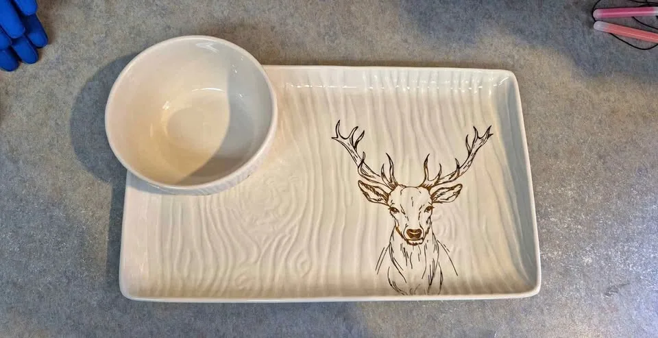 Serving Tray and Bowl thumbnail
