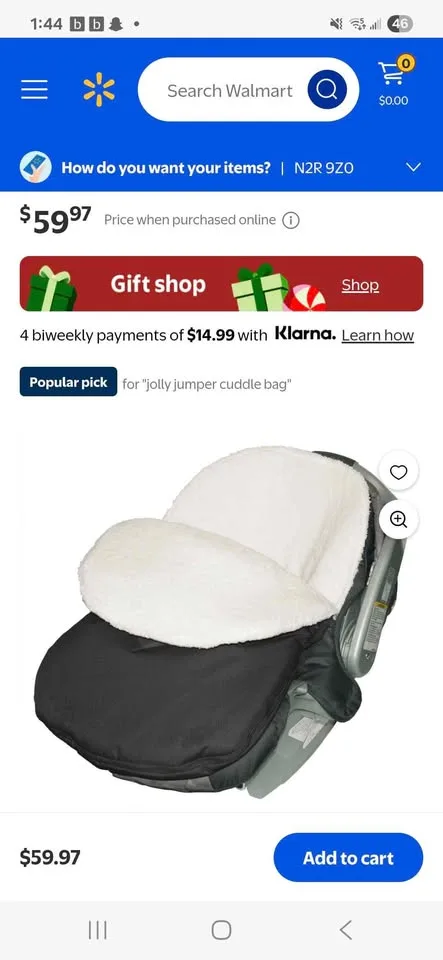 Jolly Jumper Car Seat Cozy/Sleep Sack image indicator(6)