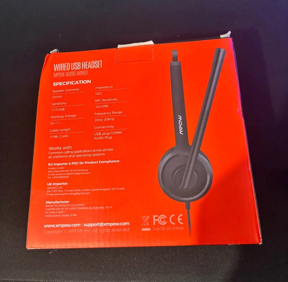 Wired USB Headset image indicator(2)