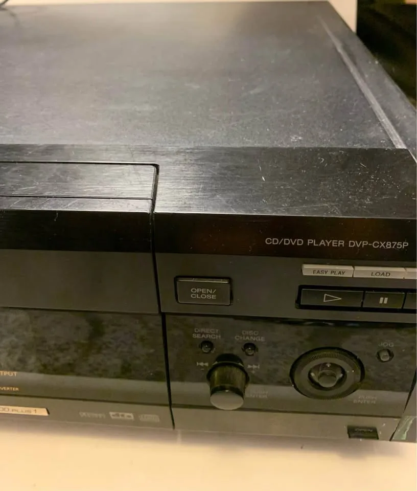 Sony CD/DVD player DVP – CX 875P image indicator(4)