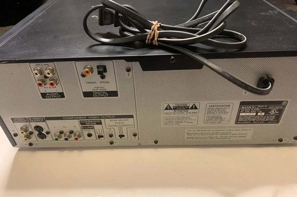 Sony CD/DVD player DVP – CX 875P image indicator(6)
