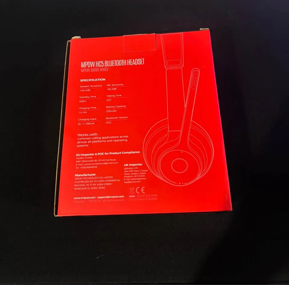 Bluetooth Headset with Microphone image indicator(4)