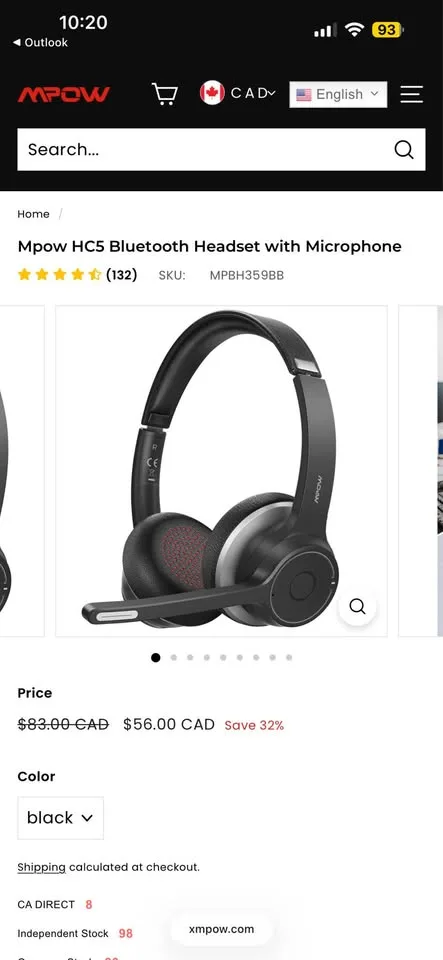 Bluetooth Headset with Microphone image indicator(5)