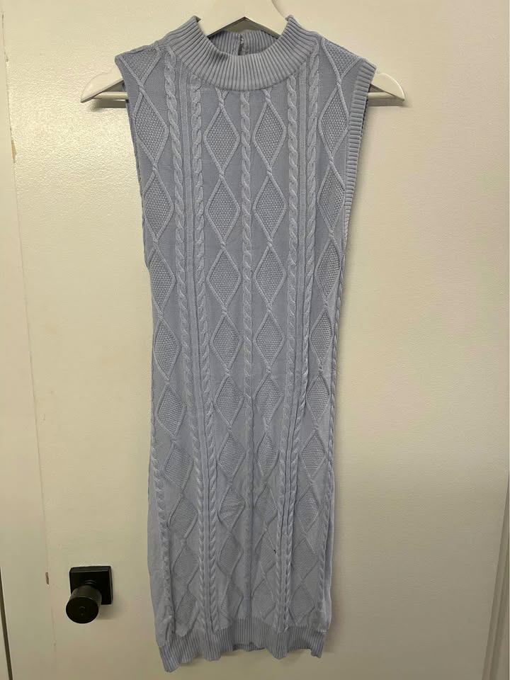 Sleeveless Knit Midi Dress