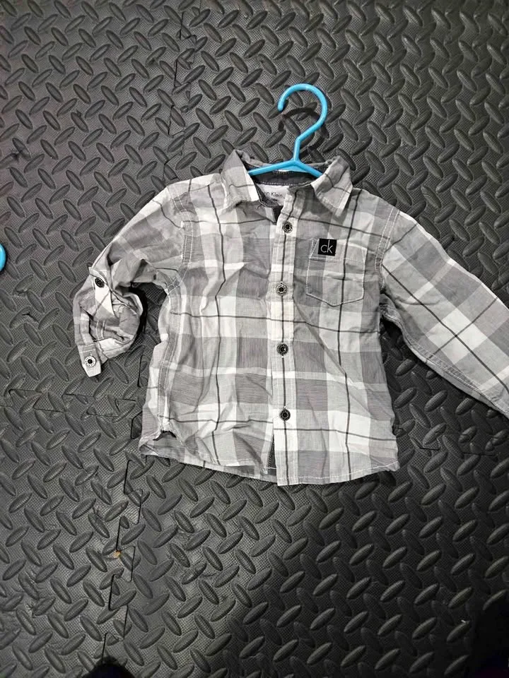 CK Boys Dress Shirt- 18m