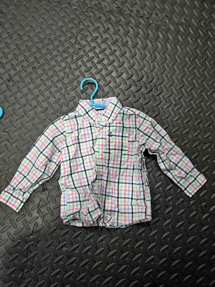 Boys Dress Shirt- 12m