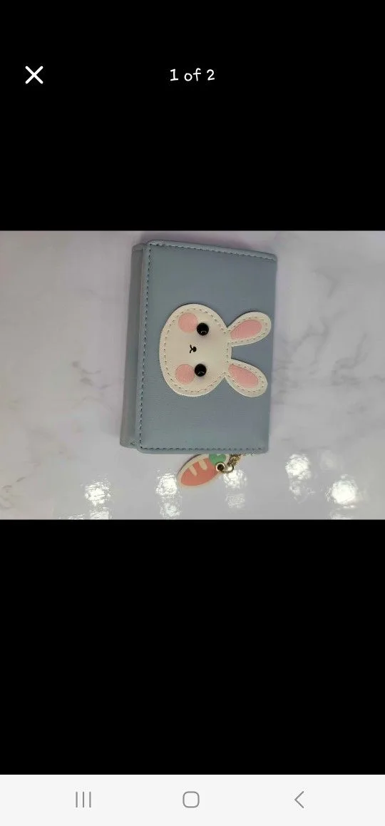 Softcore Bunny Wallet Cute Kids Wallet thumbnail