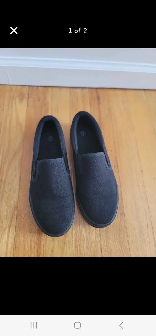 Vans Loafer Flat Shoes Black Vans thumbnail