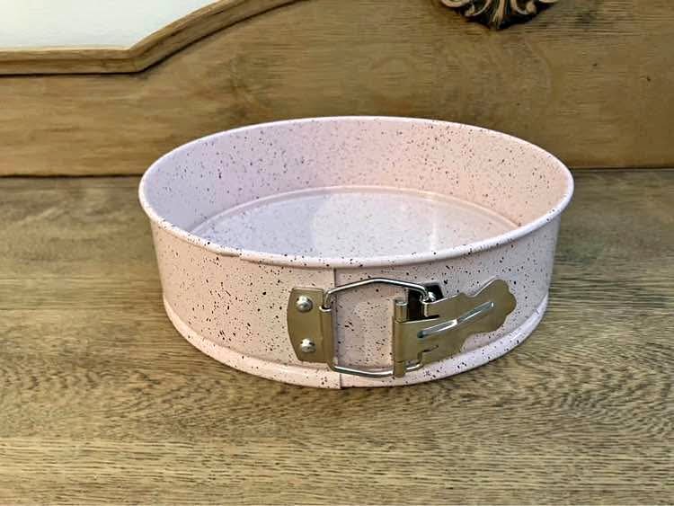 Masterclass Springform Cake Pan Speckled 9 inches Pink New