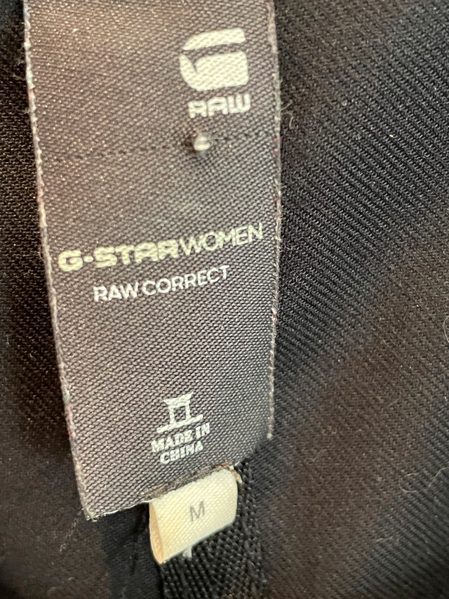 Fabulous G-Star Raw Marlene Black Peplum Top-Size Medium - photo 4