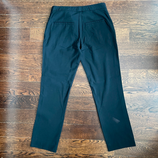 Black Theyskens' Theory Ankle Pants-Size-Size 0 - photo 2