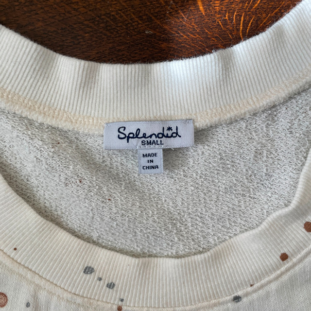 Splendid Sweatshirt - Gold & Silver - Small - photo 3