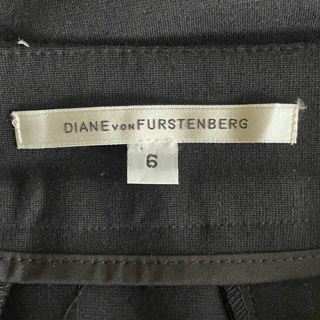 Diane Von Furstenberg Black Skirt - Size 6 - photo 3