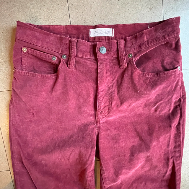 Madewell Velvet Cali Demi-Boot Jeans - Size 28 - photo 4