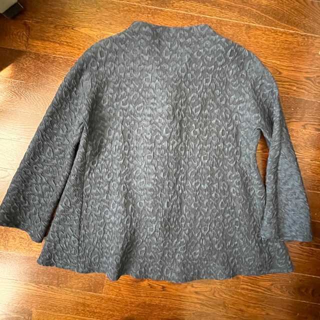 Alexia Von Beck Midnight Blue Aline Jacket Blazer-Small - photo 3
