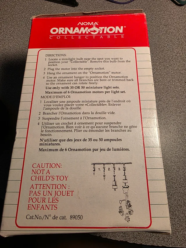 Noma Ornamotion Angel Ornament w/Motor image indicator(2)