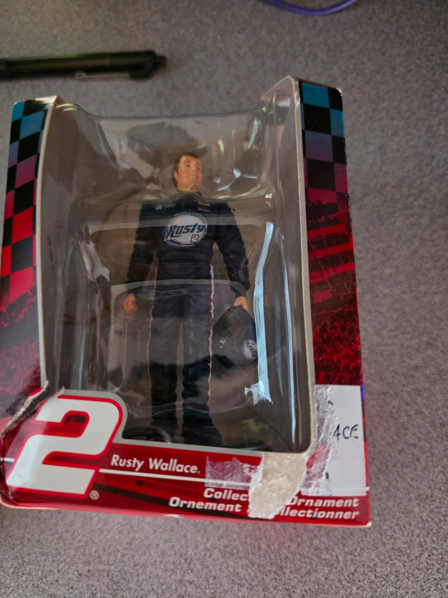 Rusty Wallace #2 2004 NASCAR Christmas Ornament New in box