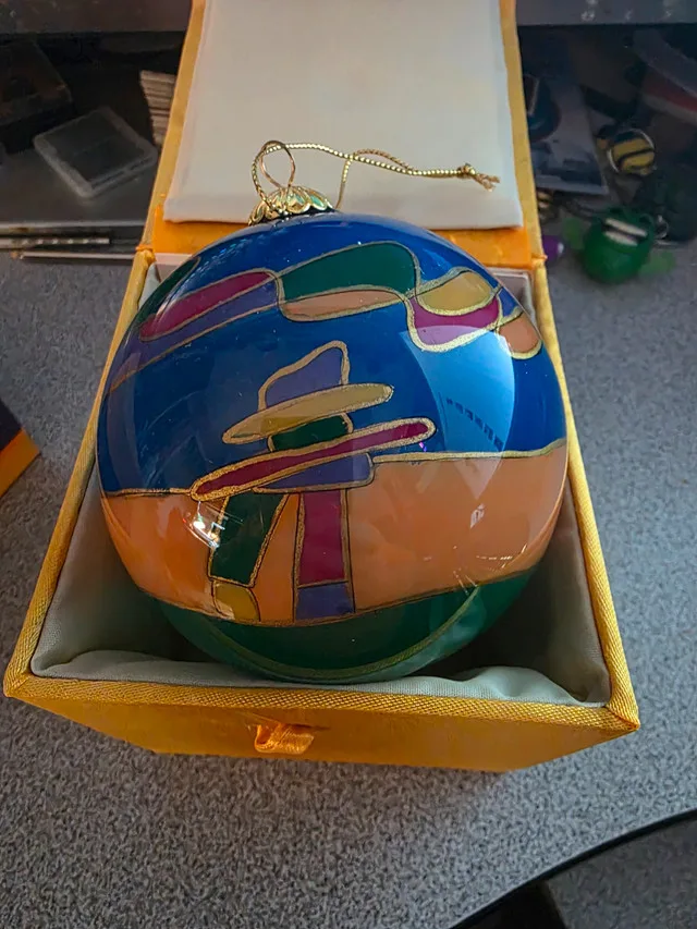 Oscardo Christmas Ornament Snow Bear/Inukshuk image indicator(2)