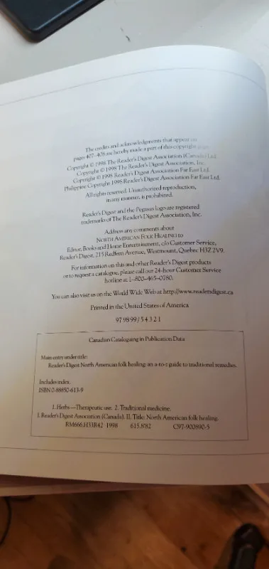 Reader's Digest North American Folk Healing image indicator(4)