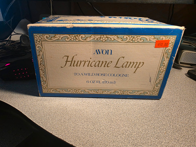 Avon Hurricane Lamp To a wild Rose Cologne NEWStill full - photo 3